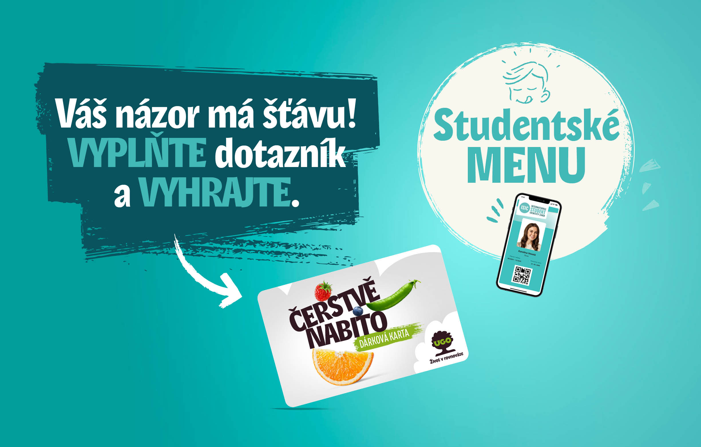 Máte ISIC? Vyplňte dotazník a vyhrajte!