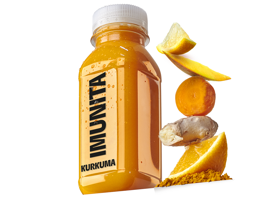 UGO funkční drink - Supershots Imunita s kurkumou