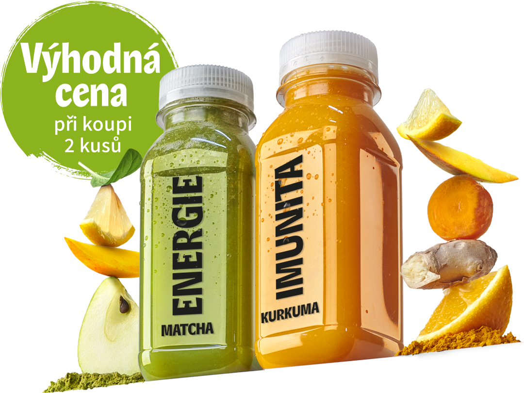UGO funkční drinky - Supershots Imunita a Energie