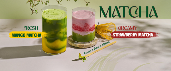 UGO Matcha drinky