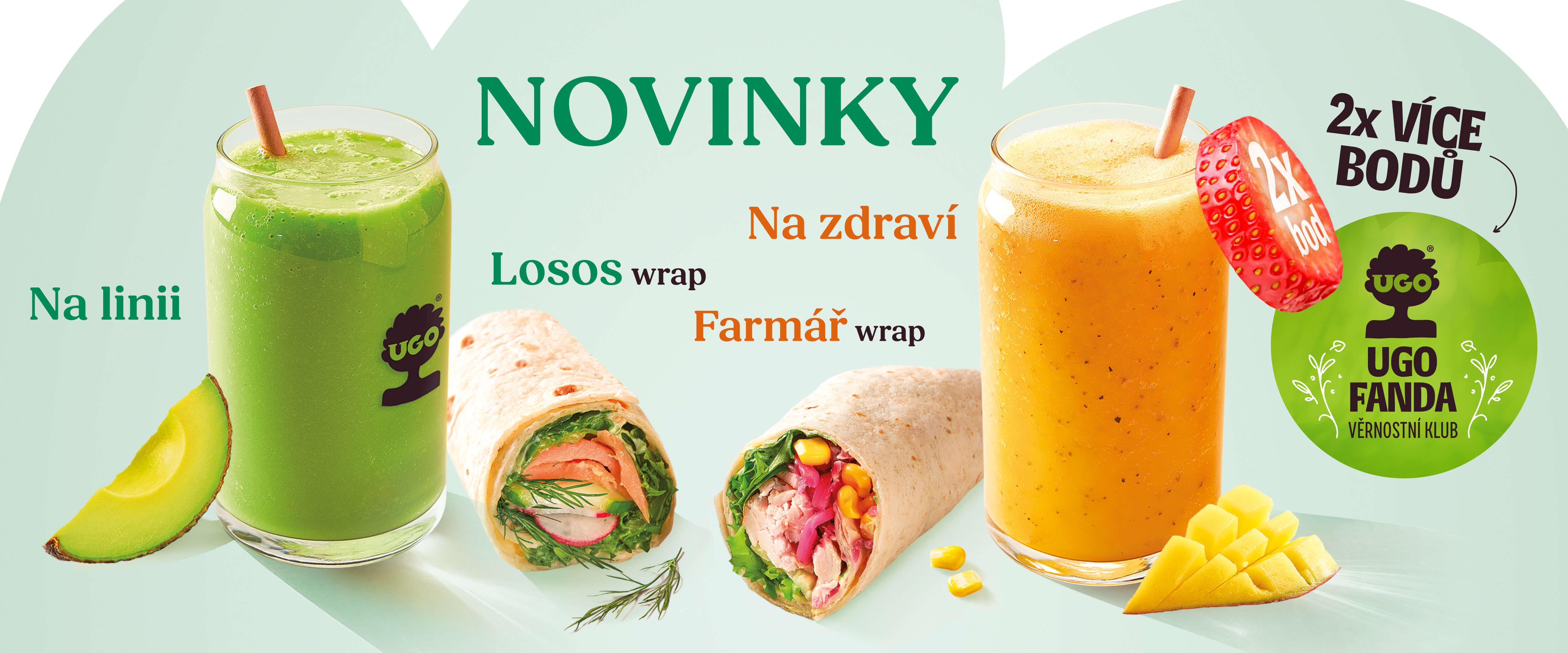 2x více bodů aneb pochutnejte si výhodně s UGO Fandou!