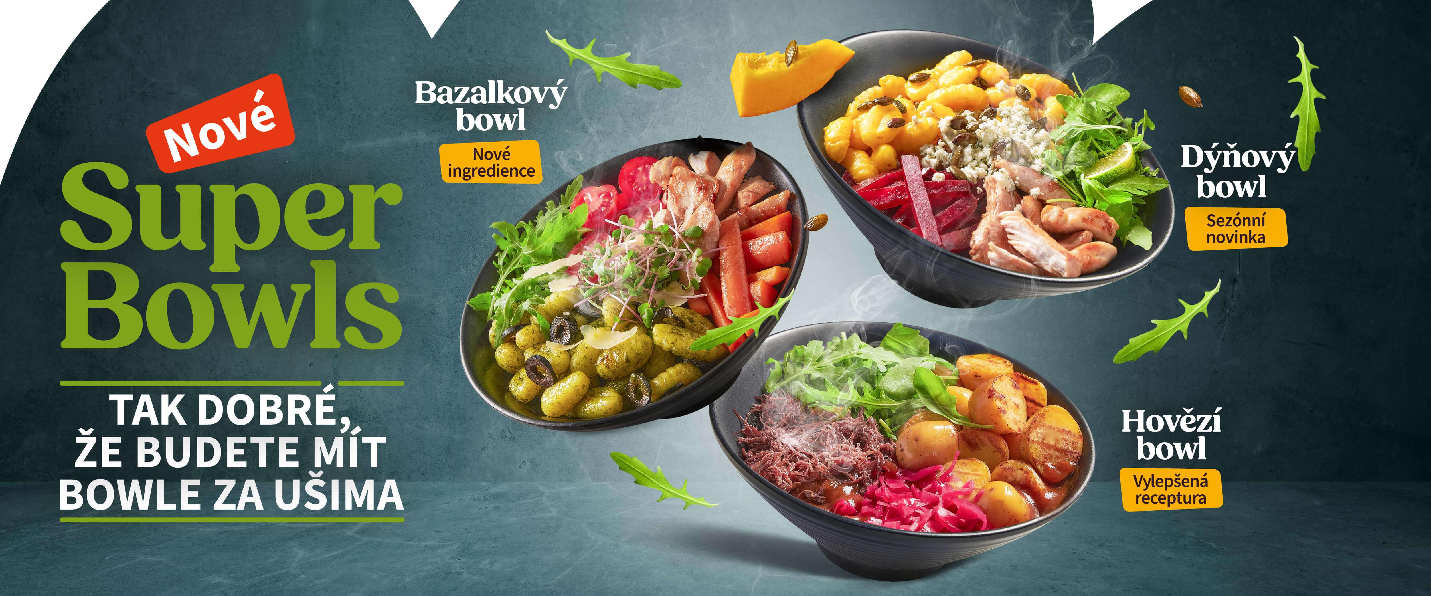 Nové superbowls jsou tady!